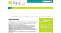 Desktop Screenshot of fertilitynz.org.nz